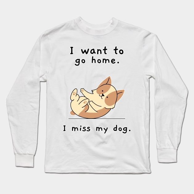 i miss my dog Long Sleeve T-Shirt by hunnydoll